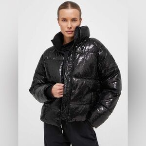 ◼️NWT Rudsak Laurence Winter Jacket black sequin, size medium